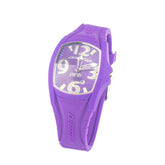 Chronotech Purple Rubber Watch -   -  Chronotech.